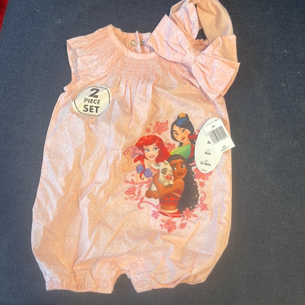 Disney girls outfit 6month